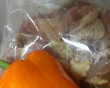 パプリカと鶏肉and香味ペースト作り方1写真