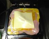 ホットサンド をパン一枚で！作り方3写真