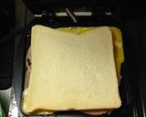 ホットサンド をパン一枚で！作り方4写真