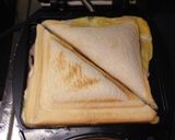 ホットサンド をパン一枚で！作り方5写真