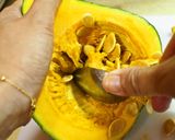 バターコンソメ無し！かぼちゃのポタージュ作り方1写真