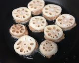 蓮根はさみ焼き作り方5写真