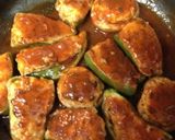 ピーマンと椎茸の肉詰め作り方12写真