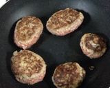 大葉にんにく醤油で簡単おろしそハンバーグ作り方6写真