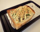 食べてみて～☆お好み焼きっぽいトースト♪作り方2写真