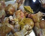 鶏手羽元ときのこのトマト風味カレー煮込み作り方1写真