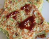 見た目勝負のデコするお好み焼き作り方6写真
