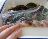エスニックオレンジとんかつ風肉巻き弁当作り方3写真