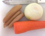 チーズと野菜のリゾット作り方1写真