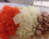 チーズと野菜のリゾット作り方2写真
