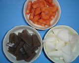居酒屋風★牛すじトロリン煮込み作り方1写真