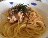超簡単‼︎なめ茸とシーチキンのパスタ♪作り方4写真