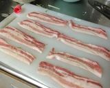 水菜のカリカリニンニク巻き作り方2写真