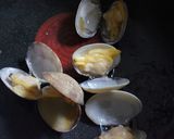 深川丼風～ふわふわあさり卵のせご飯作り方3写真