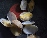 深川丼風～ふわふわあさり卵のせご飯作り方3写真