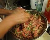 ハンバーグ餃子作り方2写真