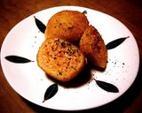 ☆カリカリ衣のチキンライスボール☆作り方6写真