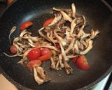 舞茸のチーズ焼き作り方1写真