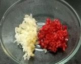 混ぜるだけ簡単☆赤ピーマン豆腐作り方1写真