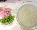 ☆シャキシャキ蓮根とハムのマヨサラダ☆作り方1写真