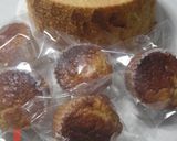 春の香りの　よもぎのシフォンケーキ作り方17写真