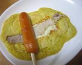 クルクルお好み焼きホットドッグ作り方6写真