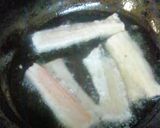【太刀魚】タチウオの揚煮【黒酢風味】作り方4写真