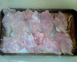 驚きの柔らかさ！鶏ムネ肉で生姜焼き風作り方1写真