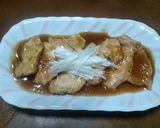 驚きの柔らかさ！鶏ムネ肉で生姜焼き風作り方4写真