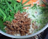 肉そぼろ入りチヂミ作り方5写真