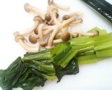 簡単一品☆小松菜としめじの納豆あえ作り方4写真