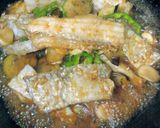 【太刀魚】タチウオの揚煮【黒酢風味】作り方6写真