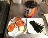 うにたっぷり醤油バターパスタ作り方1写真