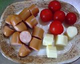 タコ焼き粉でまんまるカリッとチーズ焼き♪作り方2写真