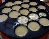タコ焼き粉でまんまるカリッとチーズ焼き♪作り方3写真
