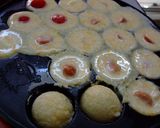 タコ焼き粉でまんまるカリッとチーズ焼き♪作り方4写真