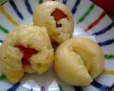 タコ焼き粉でまんまるカリッとチーズ焼き♪作り方6写真