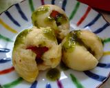 タコ焼き粉でまんまるカリッとチーズ焼き♪作り方7写真