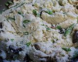 鶏ミンチ＋塩麹de椎茸入りおから煮物作り方3写真