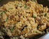 鶏ミンチ＋塩麹de椎茸入りおから煮物作り方4写真