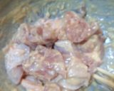 揚げ鶏のゴマからめ作り方1写真