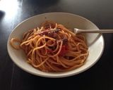 【シンプルパスタ】秋刀魚ナスパスタ作り方8写真