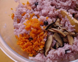 黒豆のちらしずしでクマ弁当☆岡山の黒大豆作り方9写真