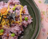 黒豆のちらしずしでクマ弁当☆岡山の黒大豆作り方14写真