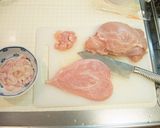 鳥ハムの燻製☆面倒！煙い！でも美味しい！作り方1写真