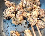 揚げ鶏のゴマからめ作り方4写真