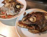 黒むつのあら炊き、かくし味は赤ワイン作り方4写真