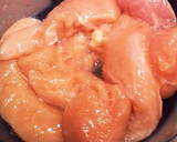 から揚げ風　簡単　ささ身の衣焼き作り方1写真