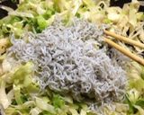 ゆでキャベツ★じゃこ和え作り方1写真