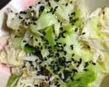 ゆでキャベツ★じゃこ和え作り方2写真